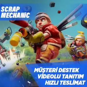 Scrap Mechanic Steam [Garanti + Destek + Video + Otomatik Teslimat]