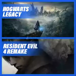 Hogwarts Legacy + Resident Evil 4 Remake Steam [Garanti + Destek + Video + Otomatik Teslimat]