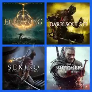 Elden Ring + Dark Souls 3 + The Witcher 3 + Sekiro Steam [Garanti + Destek + Video + Otomatik Teslimat]