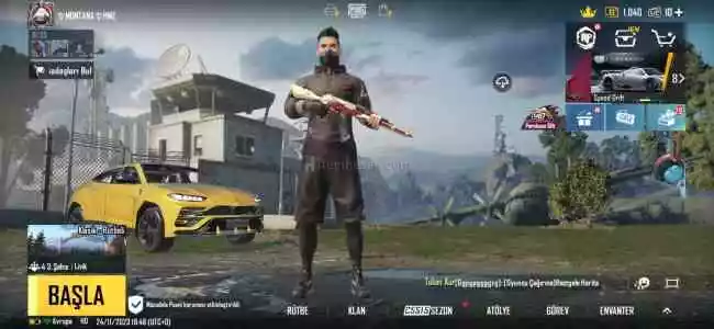 Pubg Mobile Emek Hesabı Lamborghini Urus 67 Level