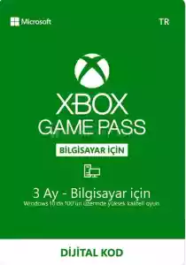 Xbox Gamepass 3 Aylık Kod