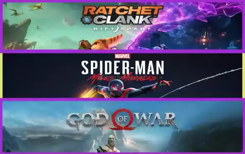 Ratchet & Clank + Miles Morales + God of War