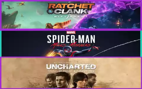 Ratchet & Clank + Miles Morales + Uncharted