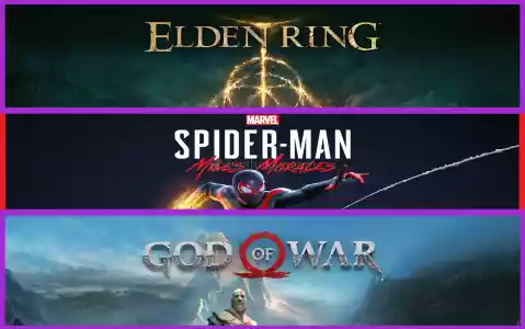 Elden Ring + Miles Morales + God Of War
