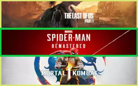 The Last of Us Part I + Spider Remastered + Mortal Kombat 1