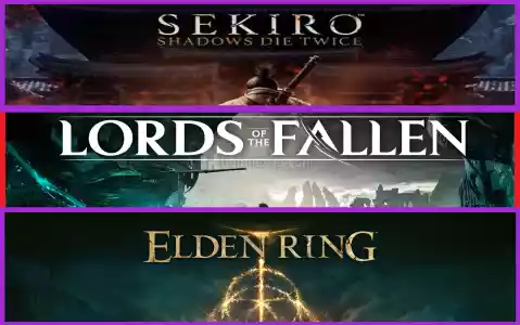 Sekiro: Shadows Die Twice + Lords of the Fallen + Elden Ring