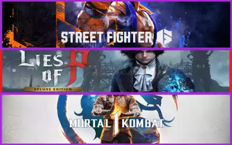 Street Fighter 6 + Lies Of P + Mortal Kombat 1
