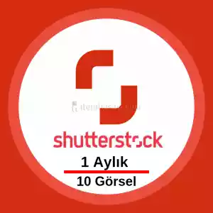 Shutterstock 1 Aylık 10 Görsel İndirme - Panel Değildir