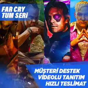 Far Cry Tüm Seri Steam [Garanti + Destek + Video + Otomatik Teslimat]