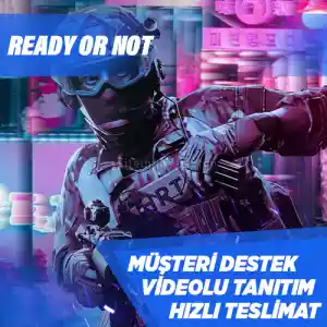 Ready Or Not Steam [Garanti + Destek + Video + Otomatik Teslimat]