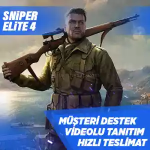 Sniper Elite 4 Steam [Garanti + Destek + Video + Otomatik Teslimat]