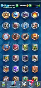 Clash Royale Hesap 5000Kupa 2 Milyon Altına Sahip