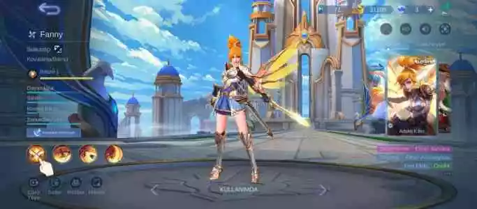 Güzel Mobile Legends Hesabım Fanny Lightborn Aciklamay Oku