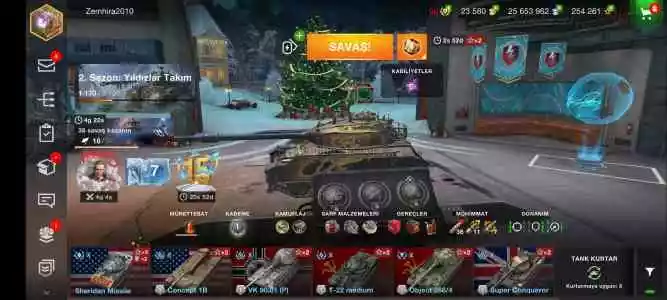 Wotblitz 23.500 Gold Ve Onlarca Premium Tank