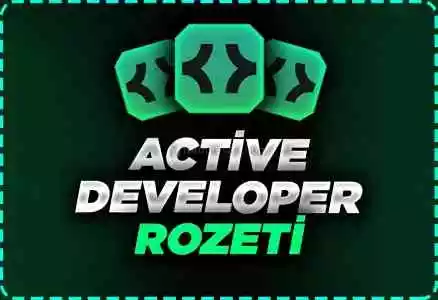 Active Developer Rozeti Anında Teslim