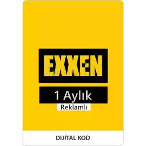 Exxen 1 Aylık Üyelik Kodu (Reklamlı)