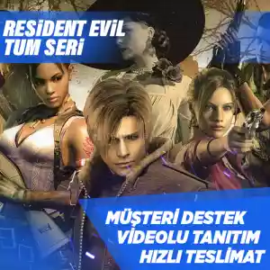 Resident Evil Tüm Seri [Garanti + Destek + Video + Otomatik Teslimat]