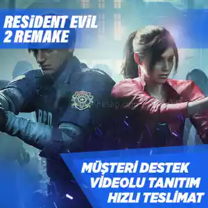 Resident Evil 2 Remake Steam [Garanti + Destek + Video + Otomatik Teslimat]
