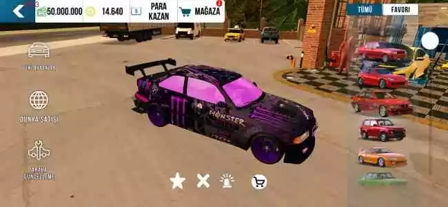 Çar Parking Mükemmel Çizim