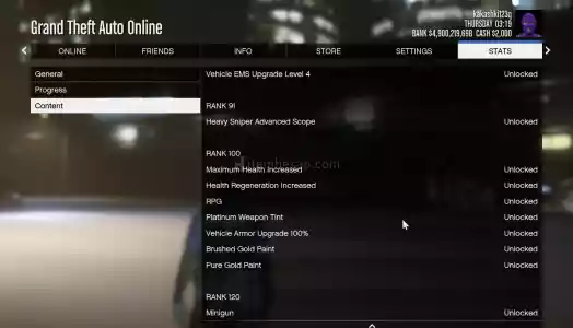 Gta 5 Hesabı 4.9Milyar$+7999-Level