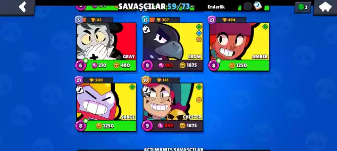 Dolu Dolu Brawl Stars Hesabı