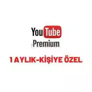 1 Aylık Youtube Premium Hesabı (Kişiye Özel)