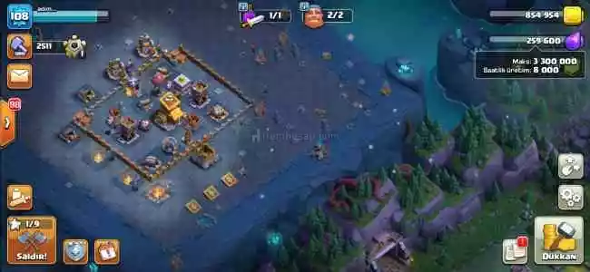 Clah Of Clans Satılık 12 Seviye