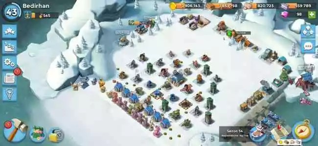 Satılık Boom Beach Oyun 17. Karargah