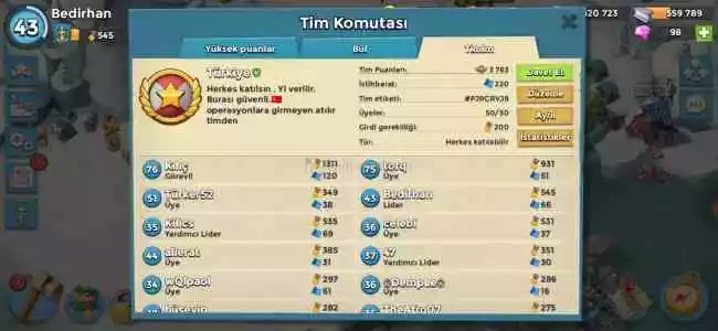 Satılık Boom Beach Oyun 17. Karargah