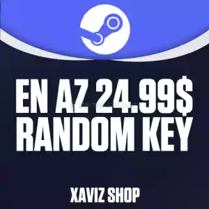 24.99-199.99$ Arası Garantili Steam Random Key [Otomatik Teslimat + Sınırsız Stok]