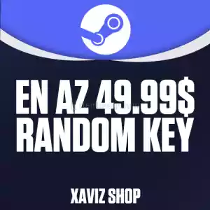 49.99-199.99$ Arası Garantili Steam Random Key [Otomatik Teslimat + Sınırsız Stok]