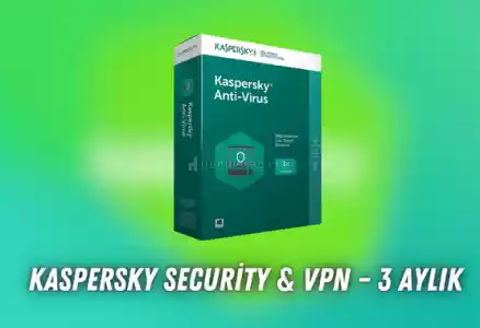 Kaspersky Security & Vpn – 3 Aylık