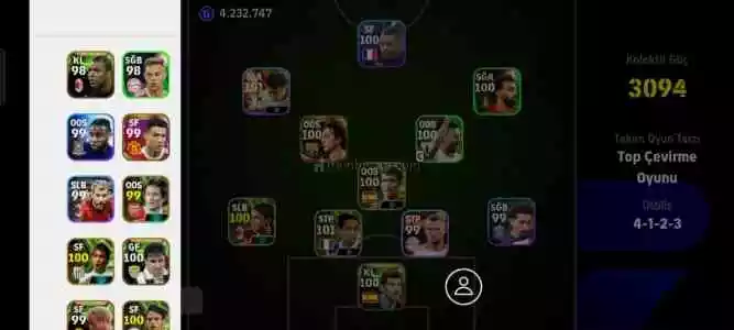 Efootball™ 24 Hesap Satımı Bol (Yeni) Epicli + 3095 Güç Bu Kadar Güçlü Ve Üstüne Bu Kadar Ucuz Bir Hesap Bulamazsınız.