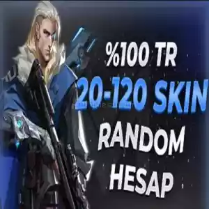 20 - 120 Skin Random Hesap (Ultra Vip)