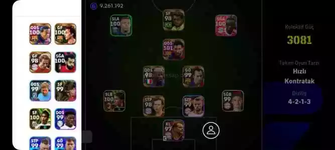 Pes Mobile Hesap Satışı