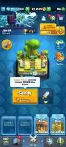 Clash Royale Bütün Kartlar Açık 40 Max Kart 100 Emoji 4 Kule Görünümlü Hesap!