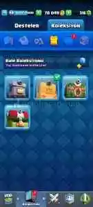 Clash Royale Bütün Kartlar Açık 40 Max Kart 100 Emoji 4 Kule Görünümlü Hesap!