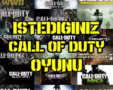 İstediğin 1 Call Of Duty Oyunu + Garanti