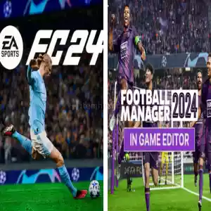 Online-Football Manager + Fc 24 + Garanti