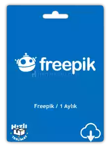 Freepik 30 Günlük Lisans