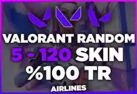 Valorant 5-120 Skinli Random Hesap