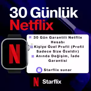 [Size Özel Profil] 30 Gün Garantili Netflix 4K Uhd Müşteri Memnuniyeti !