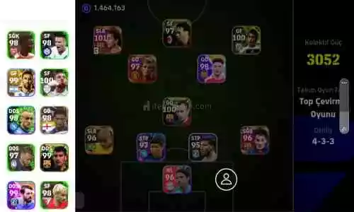 Pes Mobile Satılık Hesap