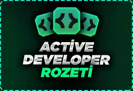 Discord Active Developer Badge Kendi Hesabınıza
