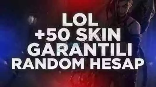 League Of Legends +50 Skinli Random Hesap