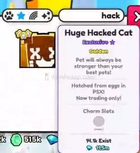 Ps99 Huge Gold Hacked Cat