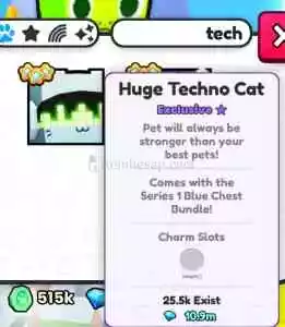 Ps99 Huge Techno Cat