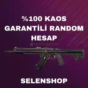 [Özel Stok] Kaos Garantili Valorant Random Hesap