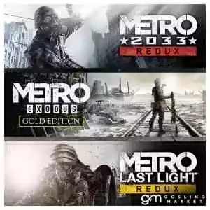 Metro Exodus Gold Edition + Metro Last Light Redux + Metro 2033 Redux