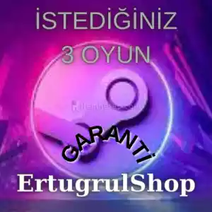 İstediğiniz 3 Oyun + Garanti